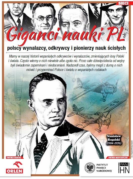Giganci nauki PL – polscy wynalazcy, odkrywcy i pionierzy nauk ścisłych, odc. 5 – dodatek historyczny do tygodnika „Sieci” nr 28/2021
